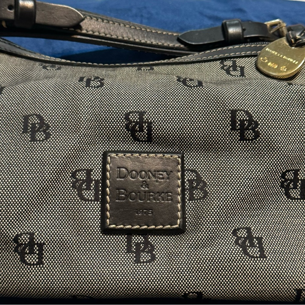 Rooney& Bourket vintage monogram shoulder handbag